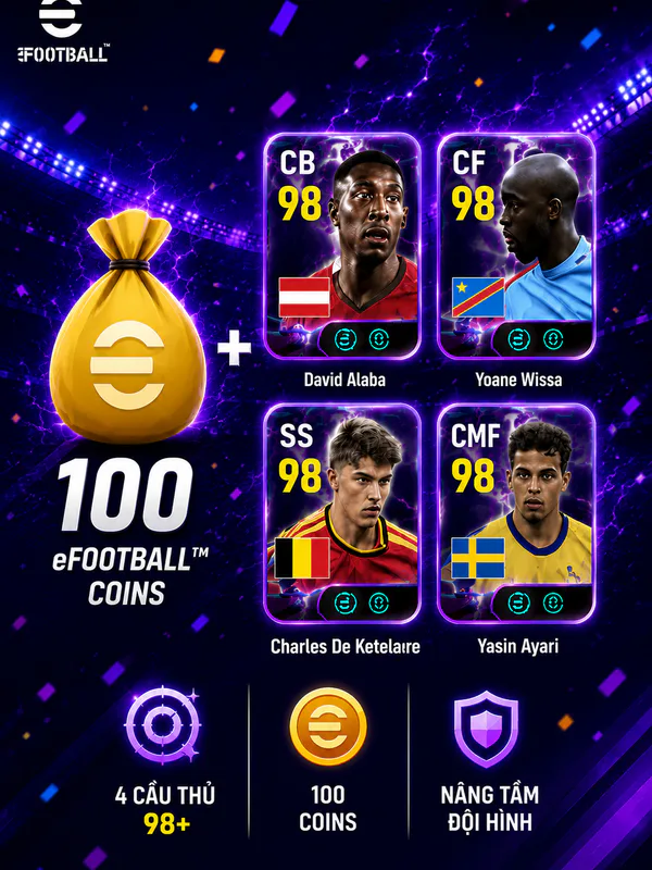 Gói Nạp eFootball Coins Mobile (IOS)