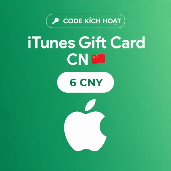 iTunes Gift Card Trung Quốc
