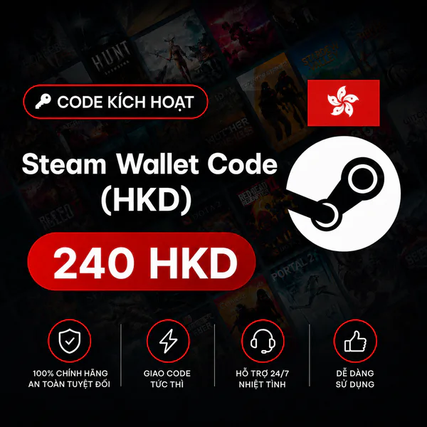 Steam Wallet Code Hồng Kông